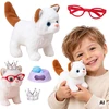 WOOPIE Interactive Baltas and Brown Kitten with Crown and Accessories