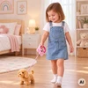WOOPIE Interactive Brown Dog on a Leash with Accessories