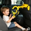 WOOPIE Interactive Car Steering Wheel with Lights Geltona