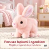 WOOPIE Interactive Rožinė Bunny on a Leash with Accessories