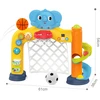 WOOPIE BABY Interactive Sports Center 2 in 1: Goal and Basket with Elephant