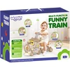 WOOPIE Interactive Train Ride-on Pusher 3-in-1 Educational Playing Light