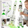 Interaktyvi kosminė raketa su dūmų efektu WOOPIE Space Set