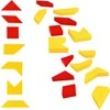 WOOPIE Loginė Žaidimų Dėlionė Tangram Kišeninė