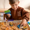 Woopie Kinetinio smėlio rinkinys „Statybų aikštelė“, 1kg