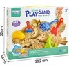 Woopie Kinetinis Smėlis 0,5kg Rinkinys su Staliuku ir Formelėmis