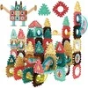 Magnetinis konstrukcinis WOOPIE 3D rinkinys 128vnt