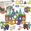 WOOPIE Magnetiniai Konstruktoriai 3D Rinkinys Pilis Transportas 71 vnt.