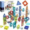 Magnetinis konstruktorius 3D rinkinys su kamuoliukų trasa Woopie 113vnt