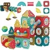 Magnetinis konstrukcinis WOOPIE 3D rinkinys 68 vnt