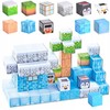 WOOPIE Magnetinis 3D Konstruktorius Žiemos Pasaulis 66vnt
