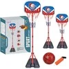 WOOPIE Freestanding Basketball Set Adjustable Height 90-170cm + Ball