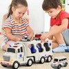 Woopie Žaislai Didelis Gelbėjimo Rinkinys: Sunkvežimis + 4 Automobiliai