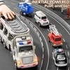 Woopie Žaislai Didelis Gelbėjimo Rinkinys: Sunkvežimis + 4 Automobiliai