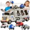 Woopie Žaislai Didelis Gelbėjimo Rinkinys: Sunkvežimis + 4 Automobiliai