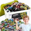 WOOPIE Automobilių modelių rinkinys 50 vnt. + Žemėlapis