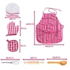 WOOPIE Little Chef Set Cooking Suit Kitchen Accessories 7 pcs.
