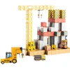 WOOPIE Magnetic Blocks 165pcs Cubes Construction Crane Excavator Gift 3D