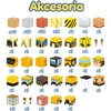 WOOPIE Magnetic Blocks 165pcs Cubes Construction Crane Excavator Gift 3D