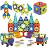 Magnetinis konstruktorius 3D pilis ir transporto priemonės WOOPIE 71vnt