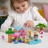 WOOPIE Magnetic Blocks Cubes Magnets 86pcs 3D Educational Puzzle Montessori Set for Children 3+
