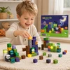 WOOPIE Magnetic Blocks Glowing Halloween 63 pcs.