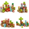 WOOPIE Magnetic Building Blocks Forest 75 pcs.