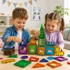 WOOPIE Magnetic Construction Blocks 3D Educational Set Castle 30 pcs.