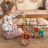 Magnetinis konstruktorius 3D rinkinys su kamuoliukų trasa Woopie 113vnt