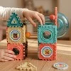Magnetinis konstrukcinis WOOPIE 3D rinkinys 68 vnt