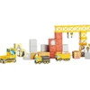 WOOPIE Magnetic Construction Cubes Construction Site 49 pcs.