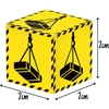 WOOPIE Magnetic Construction Cubes Construction Site 49 pcs.