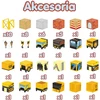 WOOPIE Magnetic Construction Cubes Construction Site 49 pcs.