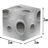 WOOPIE magnetiniai konstruktoriaus kubeliai Cosmos 74 vnt.