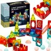 WOOPIE Magnetiniai Blokai Su Šviesos Trasa 75 vnt.