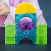 WOOPIE magnetinės kaladėlės 21 vnt. M formos 3D