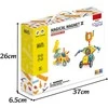 Woopie Statybiniai Blokai 3D Magnetiniai Transporto Priemonės 80 vnt.