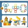 Magnetinis konstruktorius WOOPIE 3D transporto priemonių rinkinys
