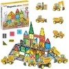 WOOPIE Magnetinis Konstruktorius su Statybiniais Automobiliais 30vnt