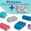 Minkštas konstruktorius kaladėlės WOOPIE Soft Blocks
