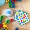 WOOPIE Žaidimas Montessori Dinozauras - Formų Atitikimo Žaidimas