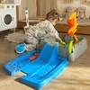 WOOPIE nešiojama smėlio dėžė pilis su dangčiu