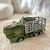 Woopie RC automobilių dinozaurų rinkinys, žalias