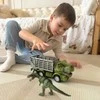 Woopie RC automobilių dinozaurų rinkinys, žalias