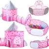 Woopie 3-in-1 žaidimų komplektas Pilies palapinė XXL
