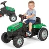 Woopie Pedalinė Traktorius Farmer GoTrac Žalia