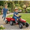 Woopie Pedalinė Traktorius Farmer GoTrac MAXI su Priekaba