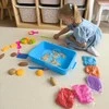 Woopie Kinetinio smėlio rinkinys 6 spalvų 1,2kg Restoranas