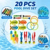 WOOPIE Pool Diving Toy Set 20 pcs.