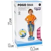 WOOPIE putplasčio „Pogo“ megztinis vaikams šokinėjimui, cypsėjimui, pusiausvyros lavinimui